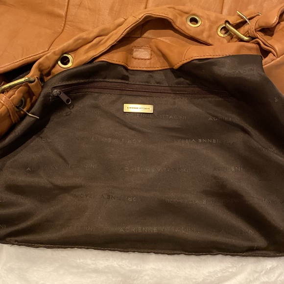 Adrienne Vittadini brown hobo bag - Picture 6 of 10